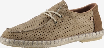 VERBENAS Moccasins in Beige: front