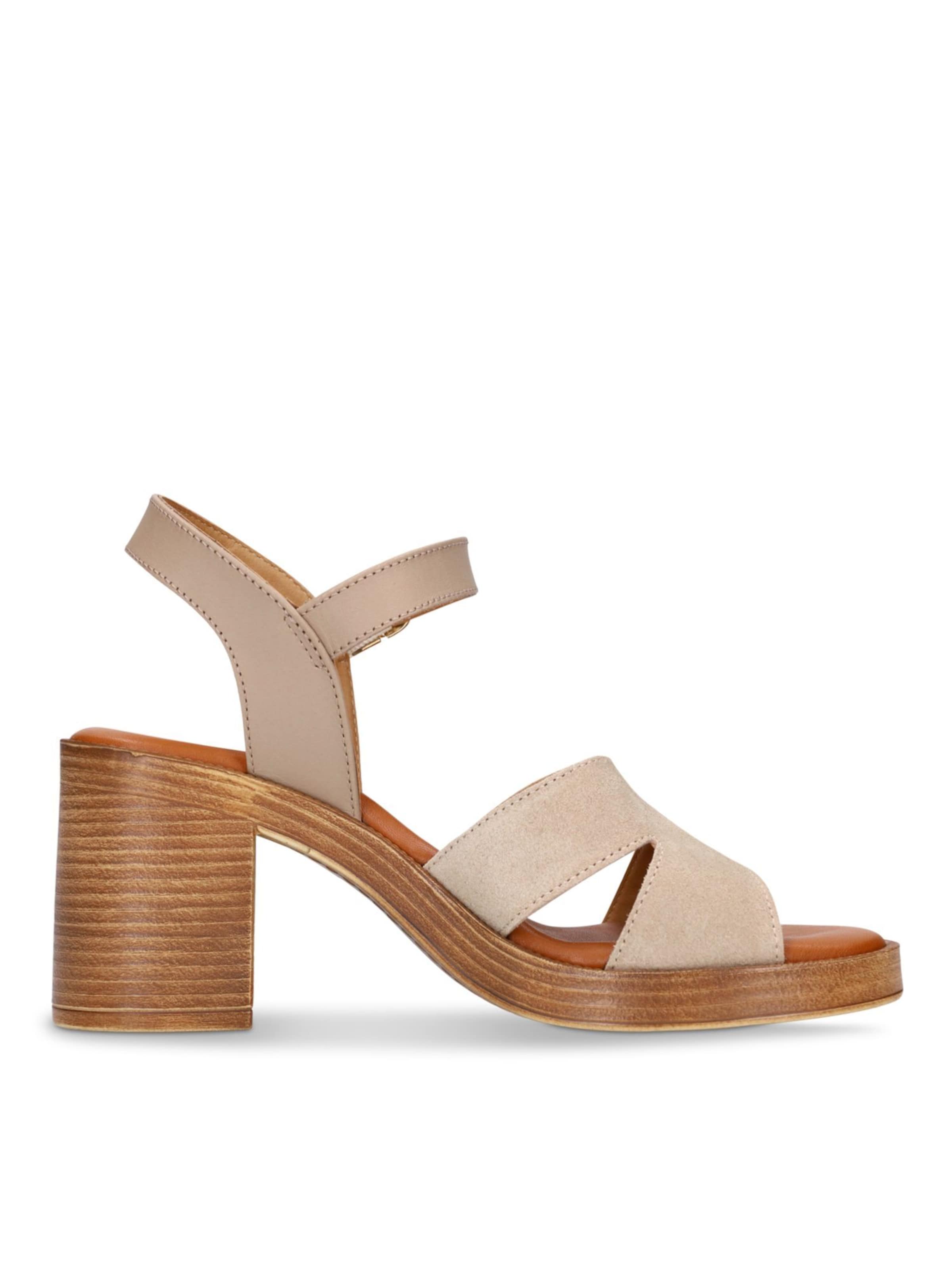 Sandales no stress en beige