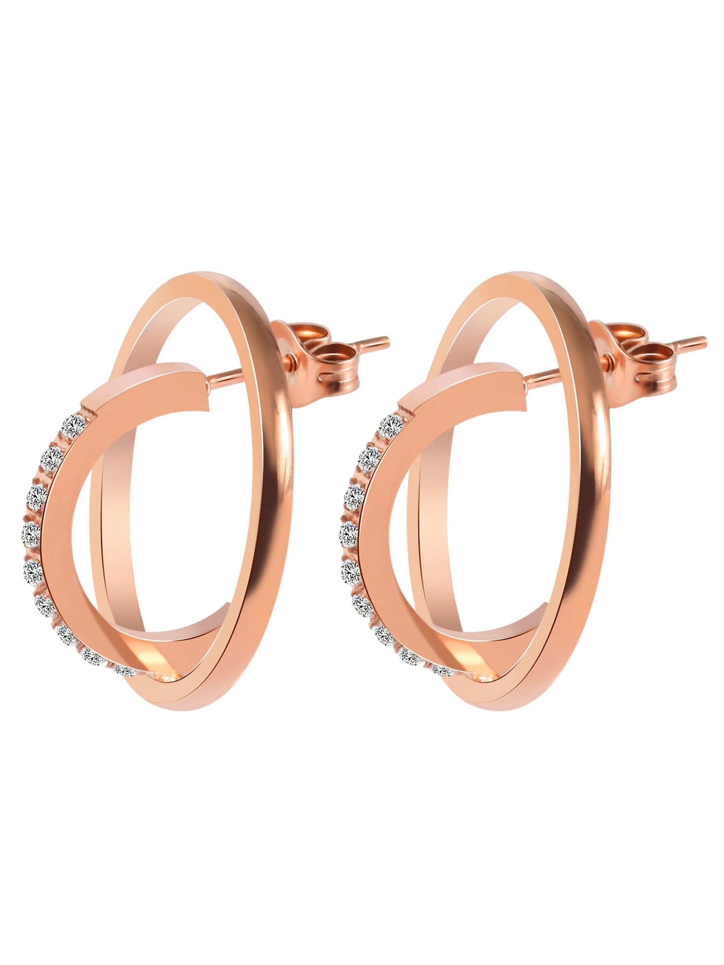 Akzent Ohrringe 'Melinda, langlebig'‌‌‌‌‌‌‌‌ in Gold