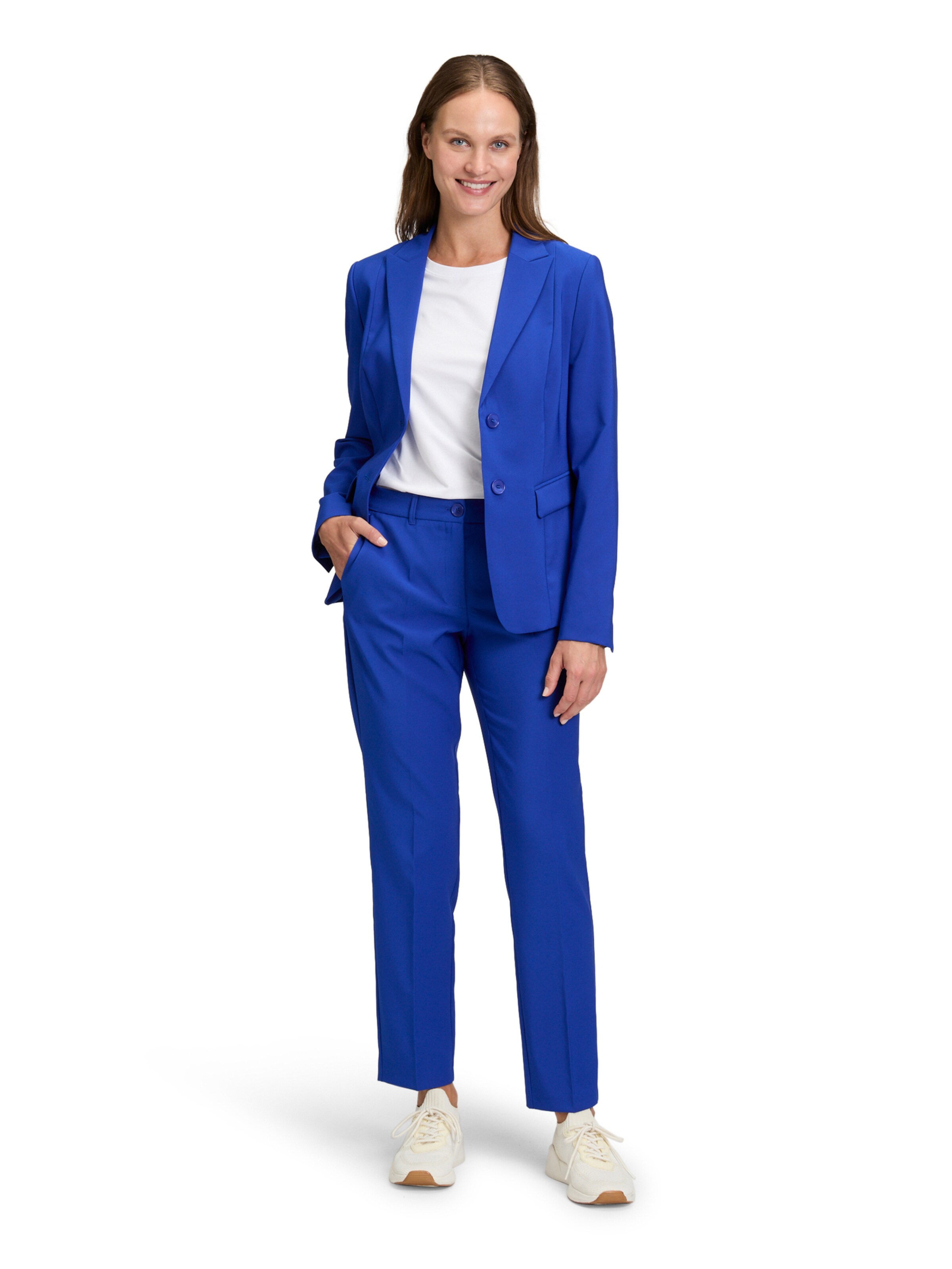 regular Pantaloni con piega frontale di Betty Barclay in blu