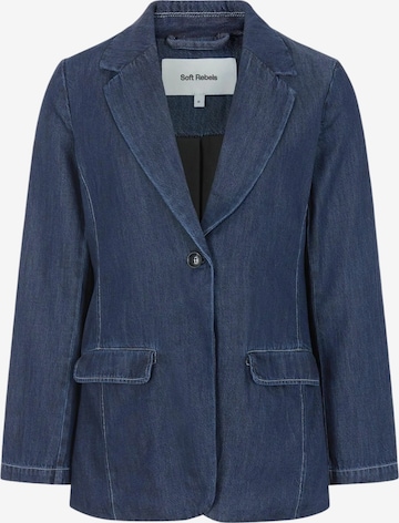 Soft Rebels Bleiseri ' Portia ' värissä sininen: etupuoli