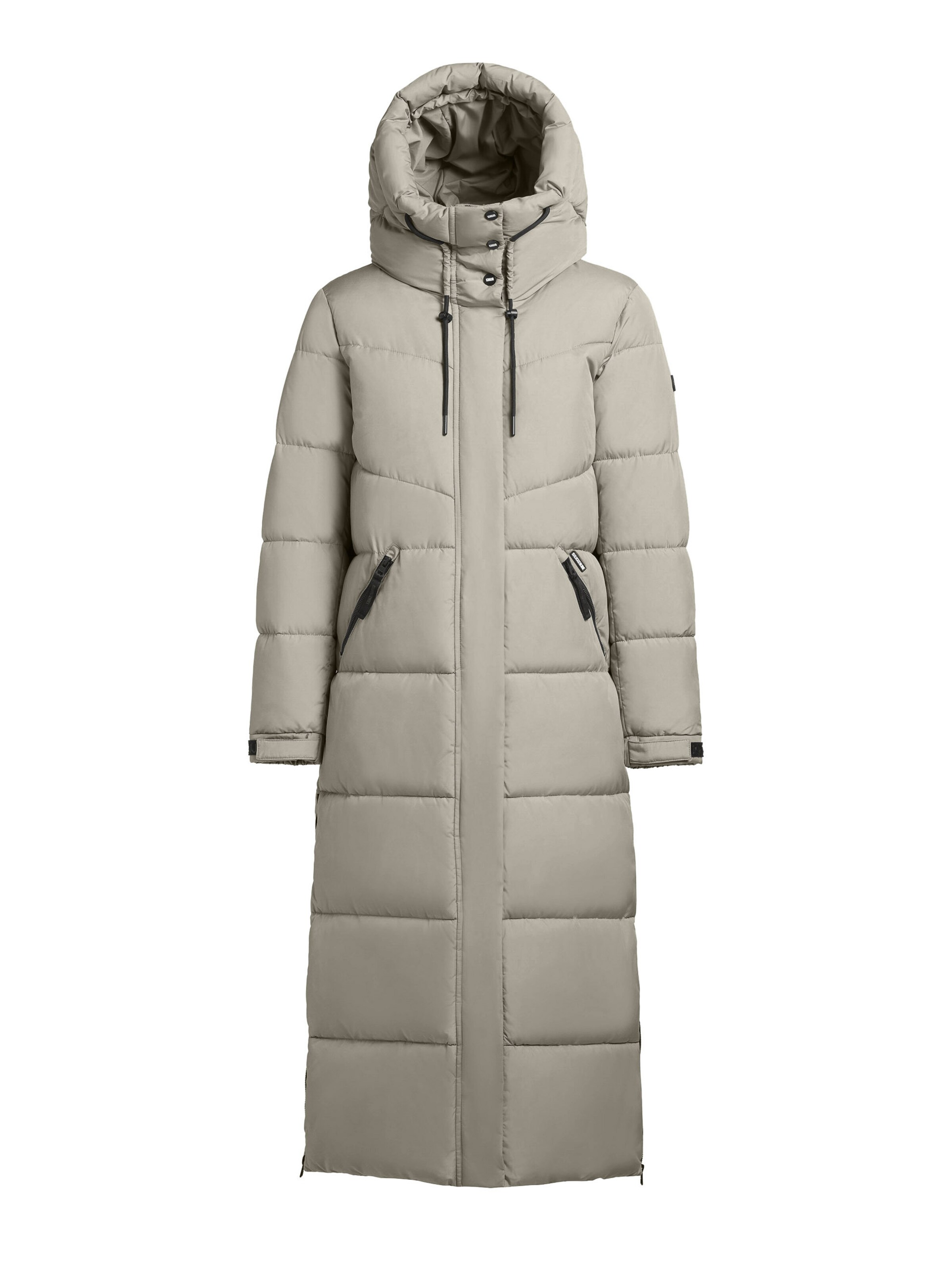 khujo Winter Coat 'Shimanta5' in Grey: front