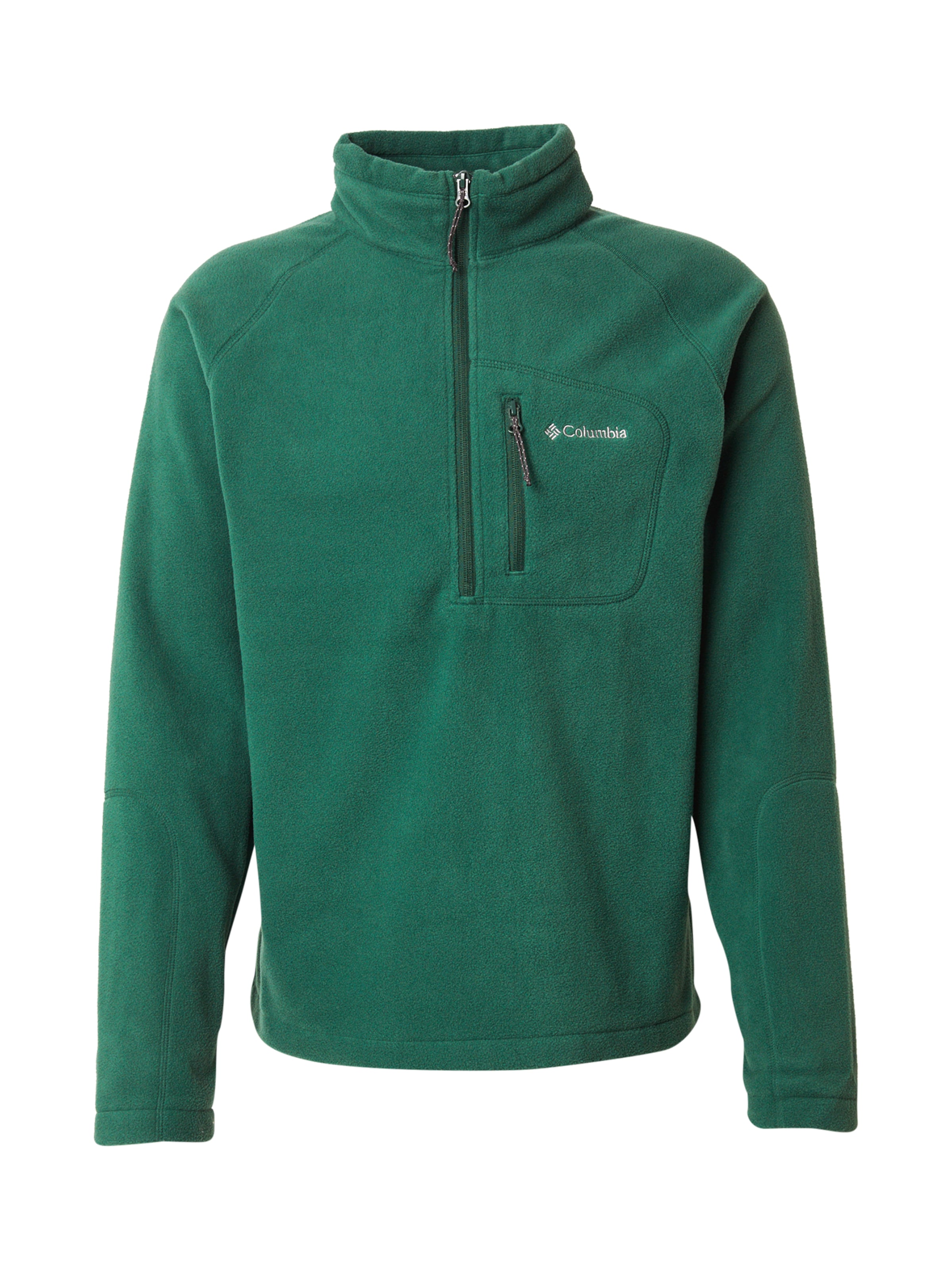 zaļš COLUMBIA Sporta džemperis 'Fast Trek': no priekšpuses
