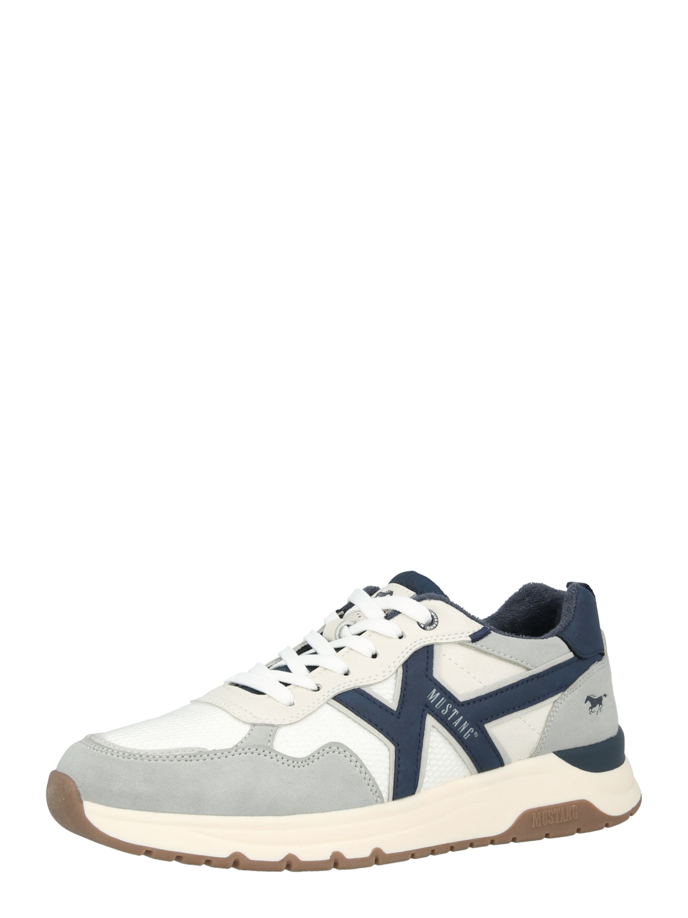 MUSTANG Nizke superge | siva barva: sprednja stran