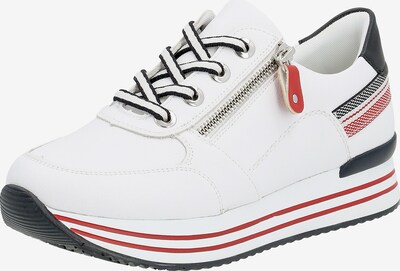 REMONTE Sneakers in Dark blue / Light red / White, Item view