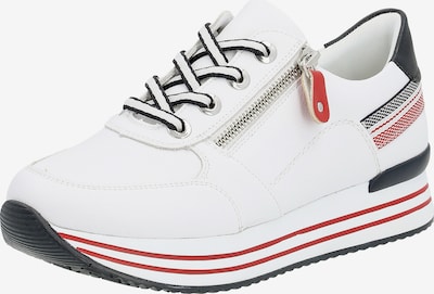 Sneaker bassa REMONTE di colore blu scuro / rosso chiaro / bianco, Visualizzazione prodotti