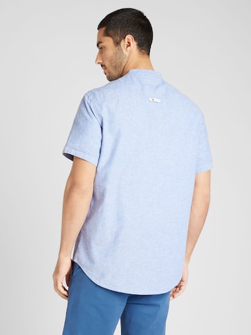 Tommy Jeans Regular Fit Hemd 'MAO' in Blau