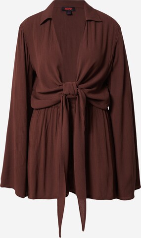 Misspap Pantsuit in Brown: front