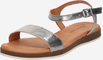 Sandales 'Marisa' Apple of Eden en argent : devant