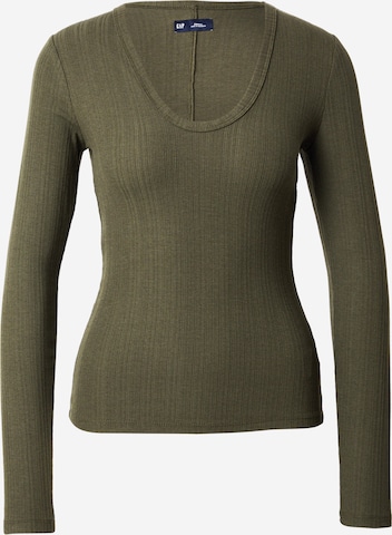 GAP Tričko - Zelená: predná strana