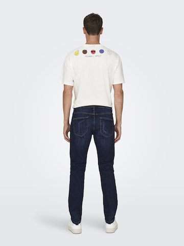 Only & Sons Regular Jeans 'Weft' in Blauw