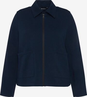 Ulla Popken Between-Season Jacket in Blue: front