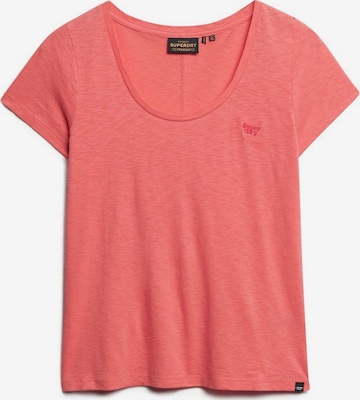 T-shirt Superdry en rose : devant