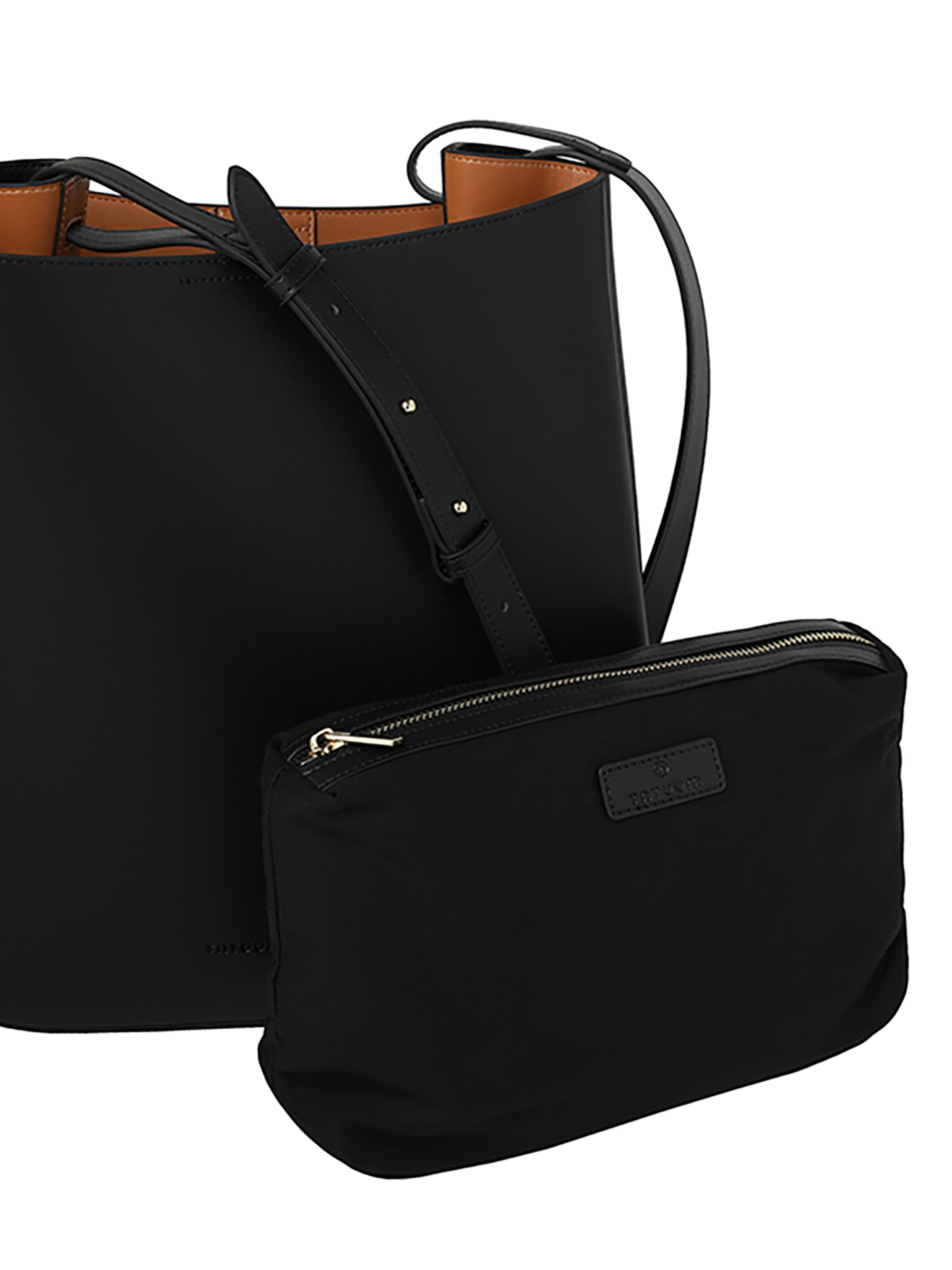 TATUUM - Mala de ombro 'Eron' em preto