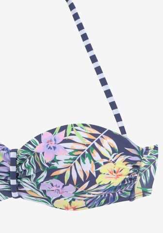 VENICE BEACH Balconette Bikini top in Mixed colours