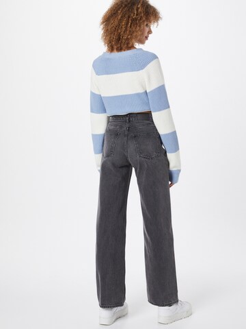 Monki Wide Leg Jeans i grå