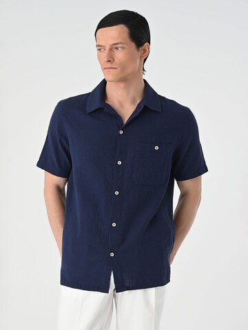 Regular fit Camicia di Antioch in blu