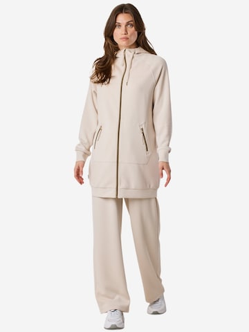 Giacca di felpa di Seaside in beige: frontale