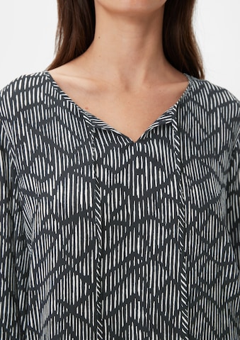 comma casual identity Blouse in Zwart