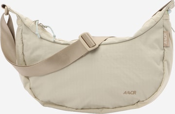 Sac à bandoulière AEVOR en blanc : devant