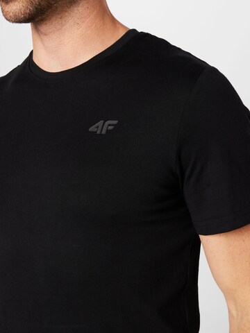 4F - Camiseta funcional en negro