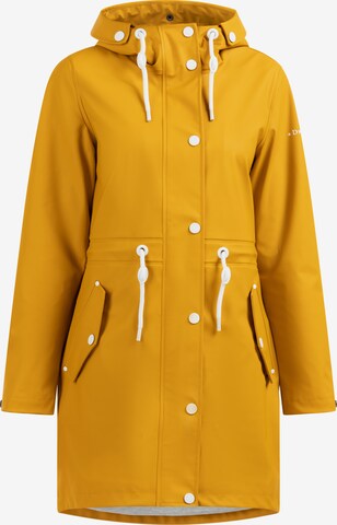 DreiMaster Maritim Raincoat in Yellow: front