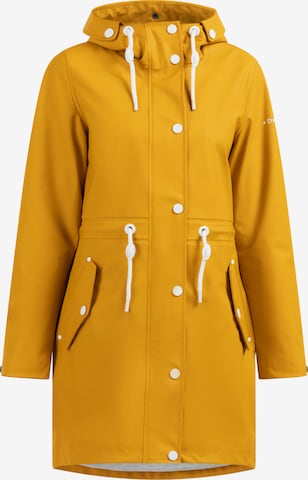 DreiMaster Maritim Raincoat in Yellow: front