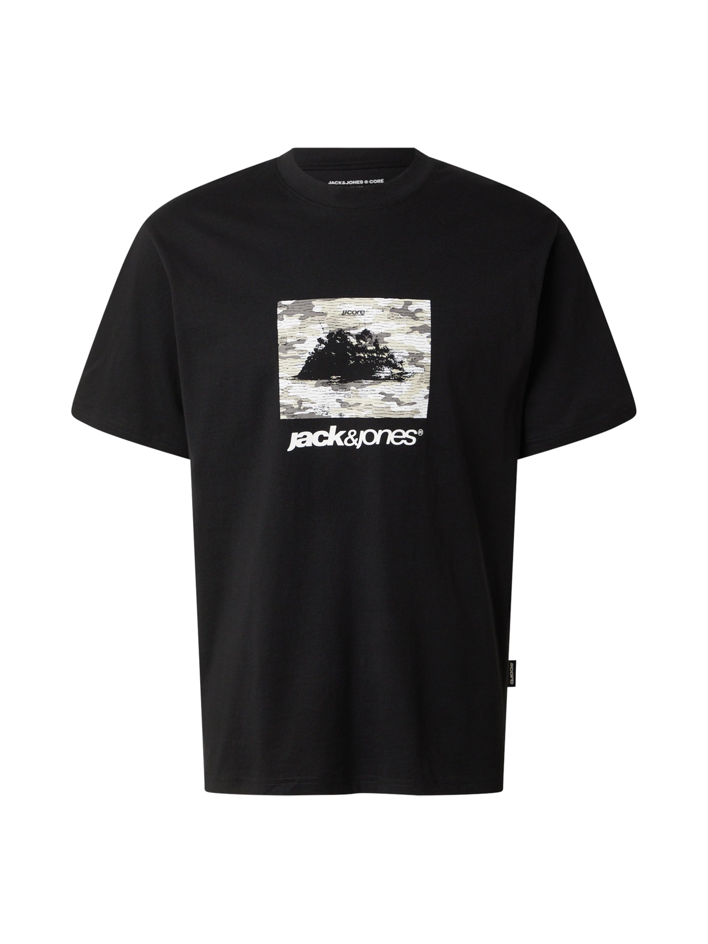 JACK & JONES Tričko 'JCOBREEZE' - Čierna: predná strana