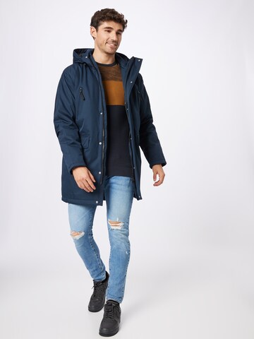 Parka mi-saison 'DALEN' minimum en bleu