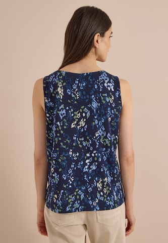 CECIL Top in Blau