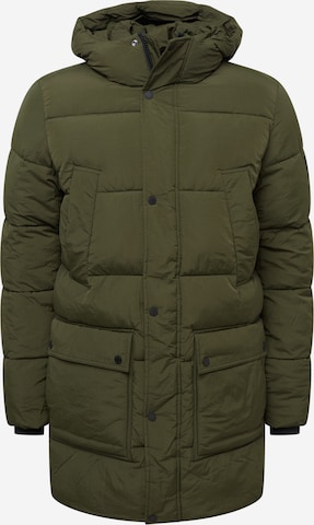 Calvin Klein Winter Jacket in Green: front