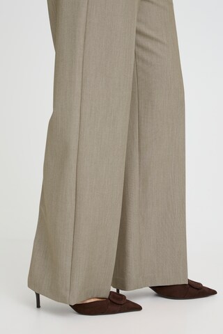 b.young Wide Leg Bukser 'BYDanta' i grå