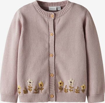purpurinė NAME IT Kardiganas: priekis