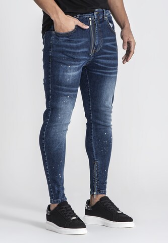 Skinny Jean 'Mania' Gianni Kavanagh en bleu