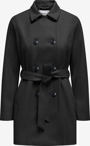ONLY Ανοιξιάτικο και φθινοπωρινό παλτό 'NANCY' σε μαύρο: μπροστά