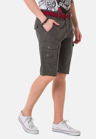 CIPO & BAXX Regular Pants in Grey