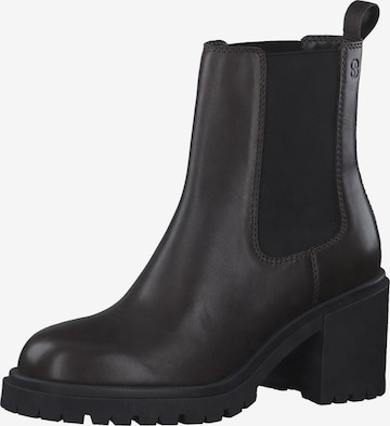 s.Oliver Chelsea Boots in Black: front