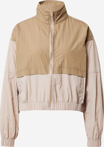 Athlecia Sportjacke 'THARBIA' in Beige: predná strana