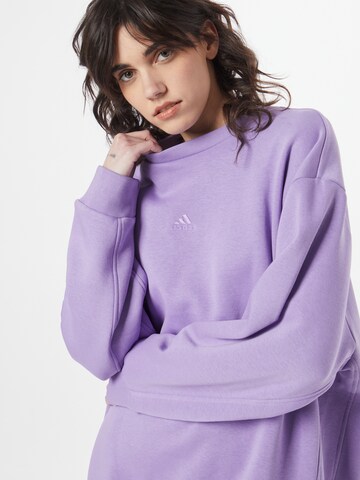 ADIDAS SPORTSWEAR Športna majica 'All-Season Fleece' | vijolična barva