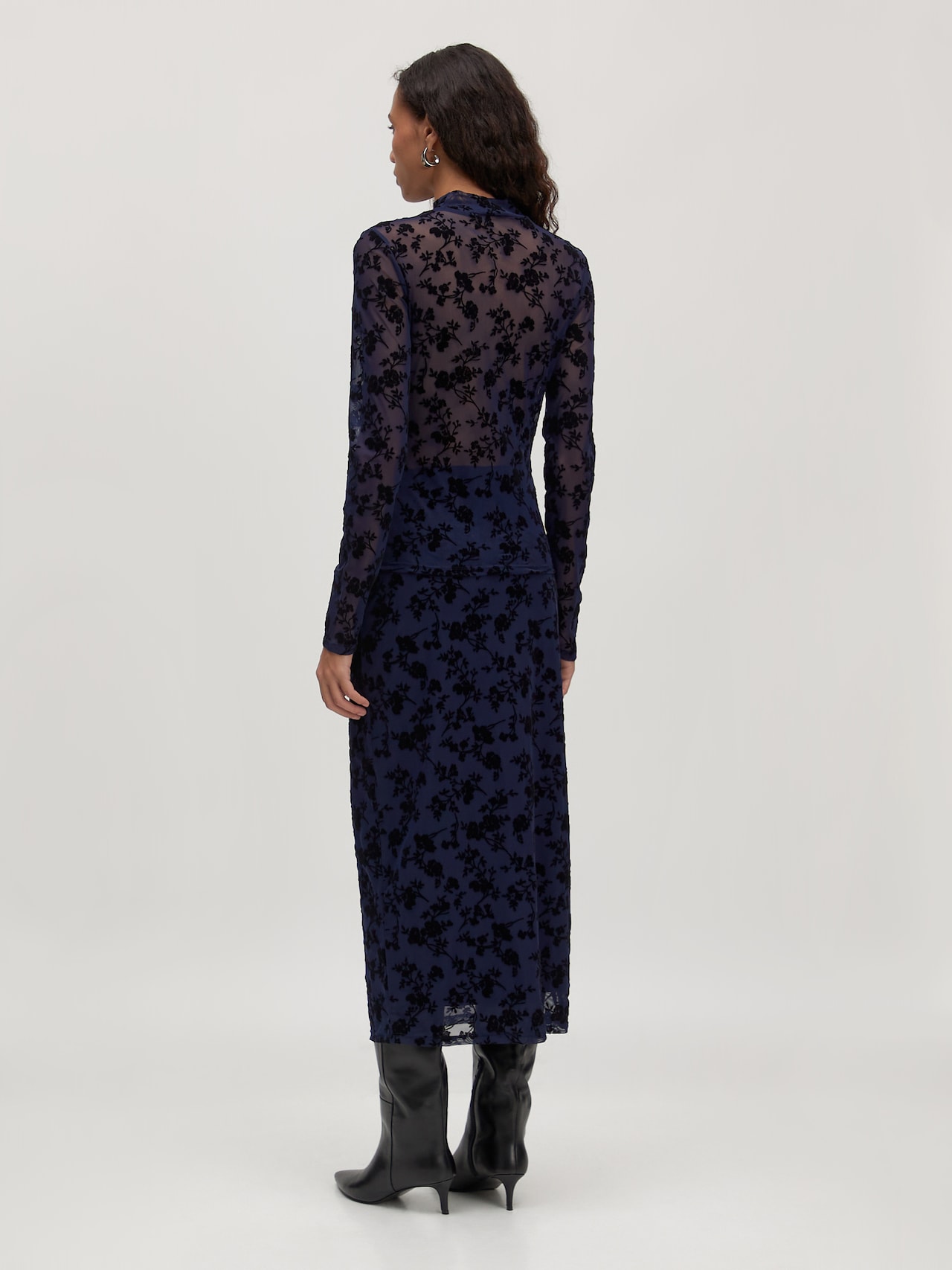 EDITED Top 'Fiore' blu