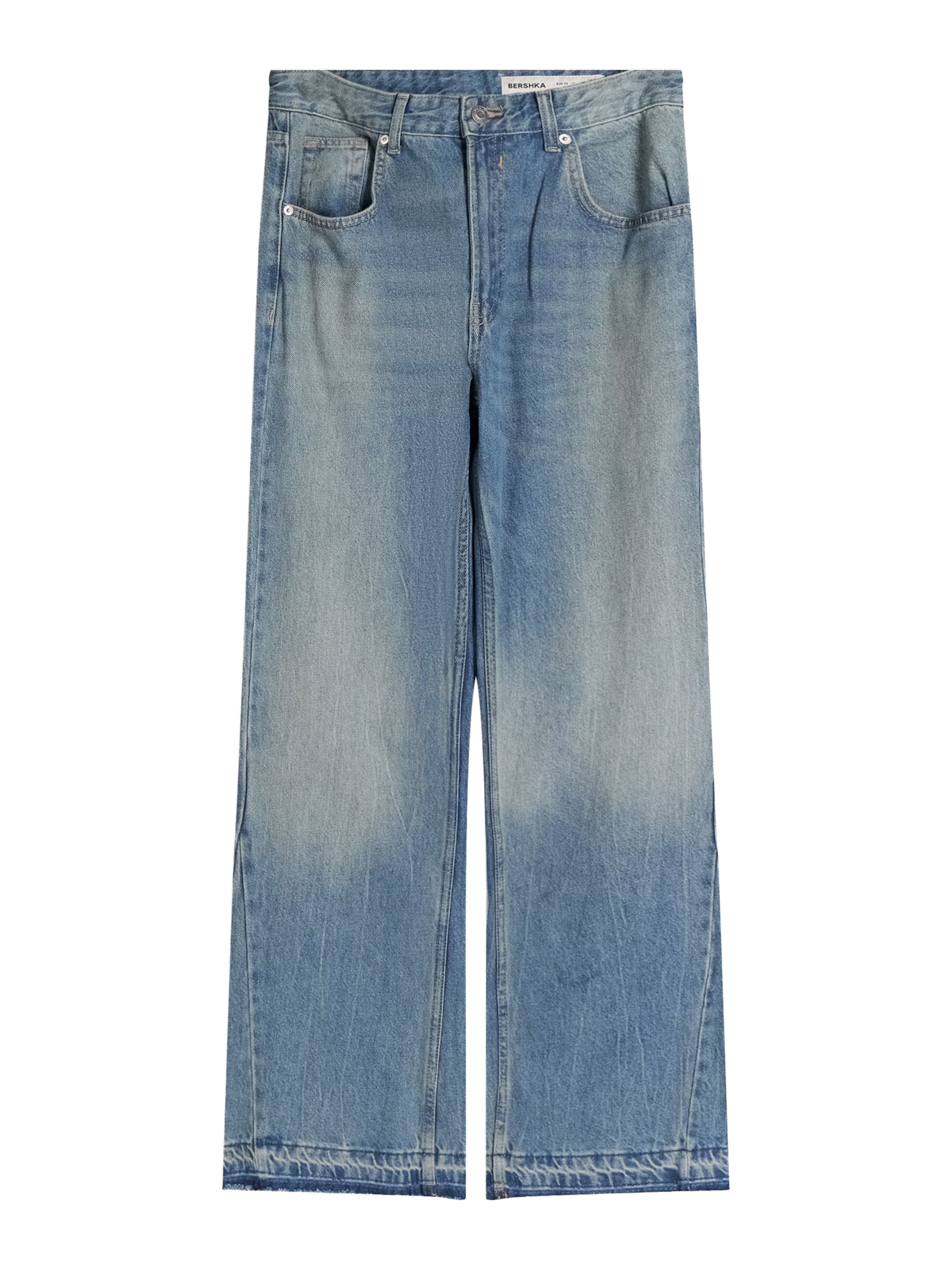 regular Jeans di Bershka in blu: frontale
