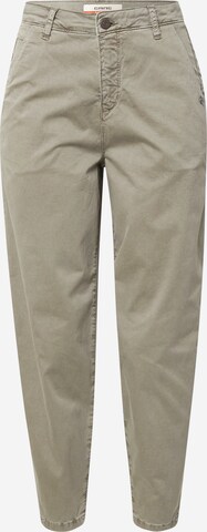 Gang Tapered Chino 'ANTONIA' in Grijs: voorkant