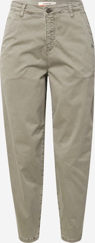 Effilé Pantalon chino 'ANTONIA' Gang en gris : devant