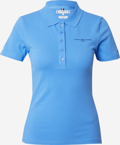 TOMMY HILFIGER Poloshirt in marine / azur, Produktansicht