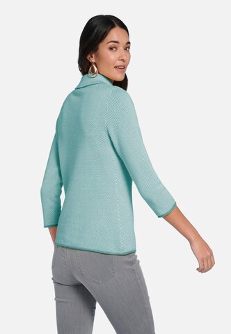 Peter Hahn 3/4 Arm-Pullover in Blau