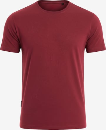 Ombre Shirt in Rood: voorkant