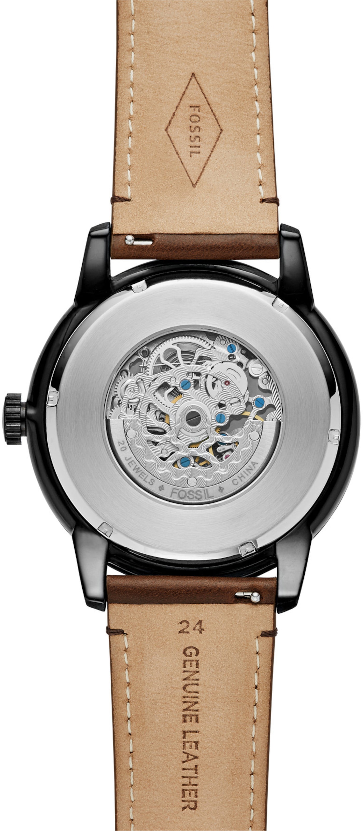 FOSSIL Analog watch 'Townsman' in Brown