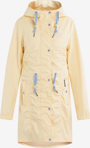 Manteau fonctionnel Schmuddelwedda en beige : devant