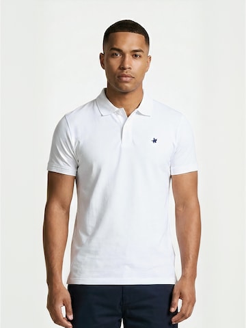 Regular fit Camicia ' Classic ' di TEESHOPPEN in bianco: frontale