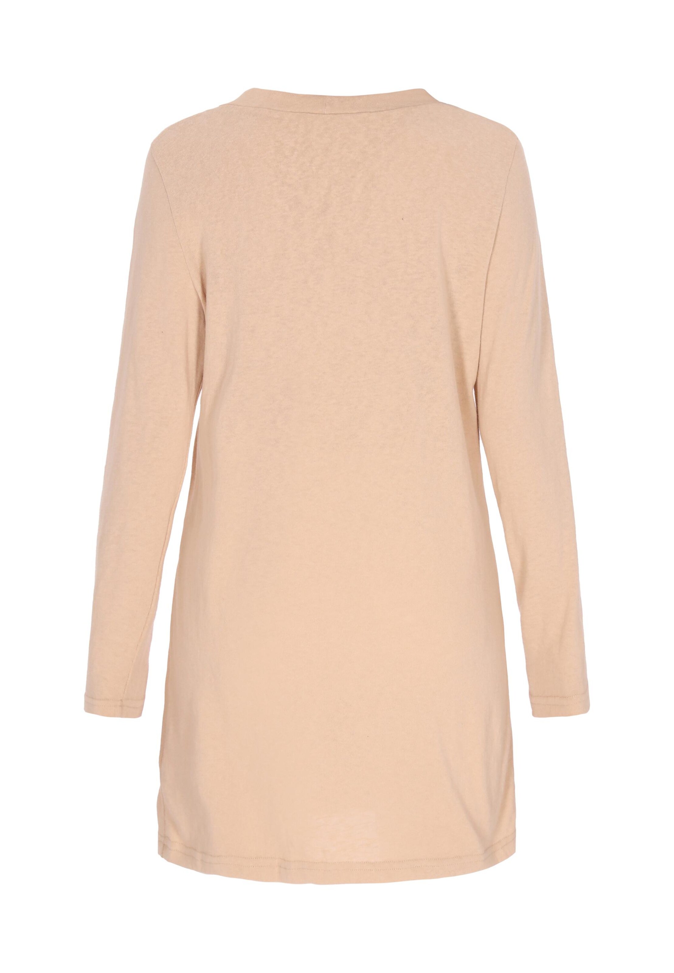 HALEE - Casaco de malha em castanho